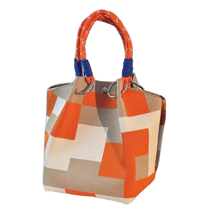 CAPRI - Borsa Intrecciata Multicolore