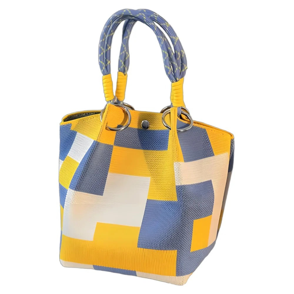 CAPRI - Borsa Intrecciata Multicolore