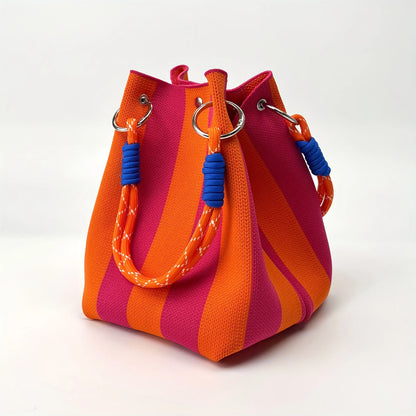 CAPRI - Borsa Intrecciata Multicolore