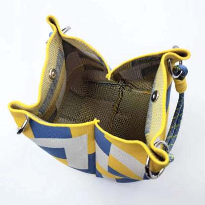 CAPRI - Borsa Intrecciata Multicolore